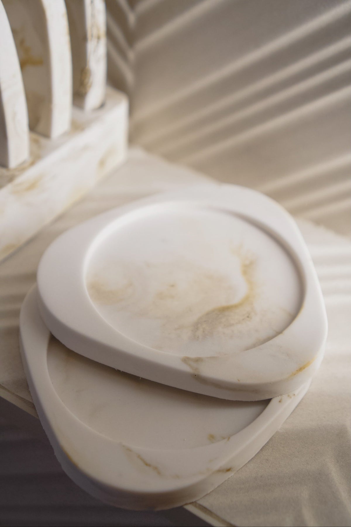 Coaster Set with Stand