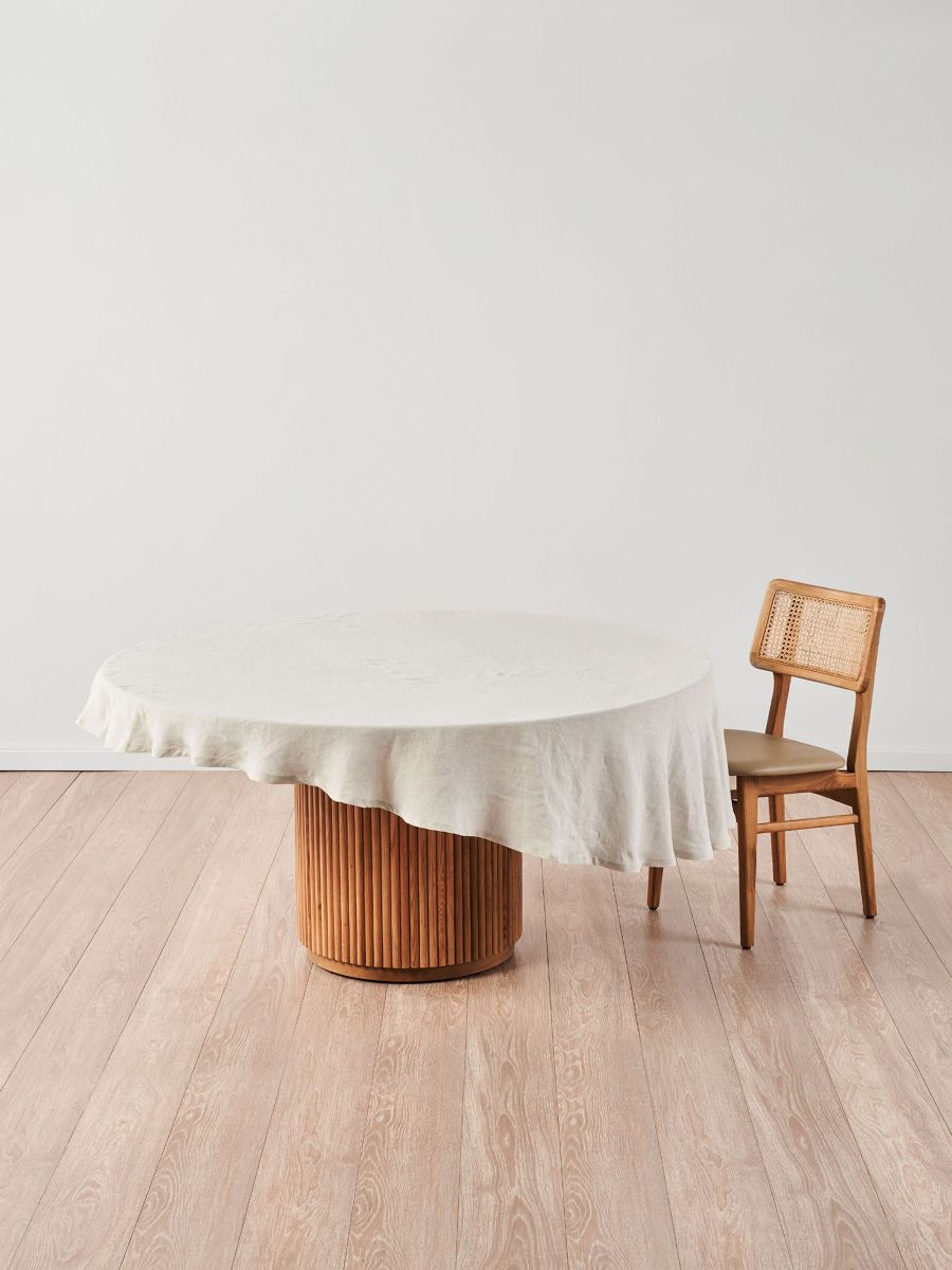 Natural Linen Tablecloth